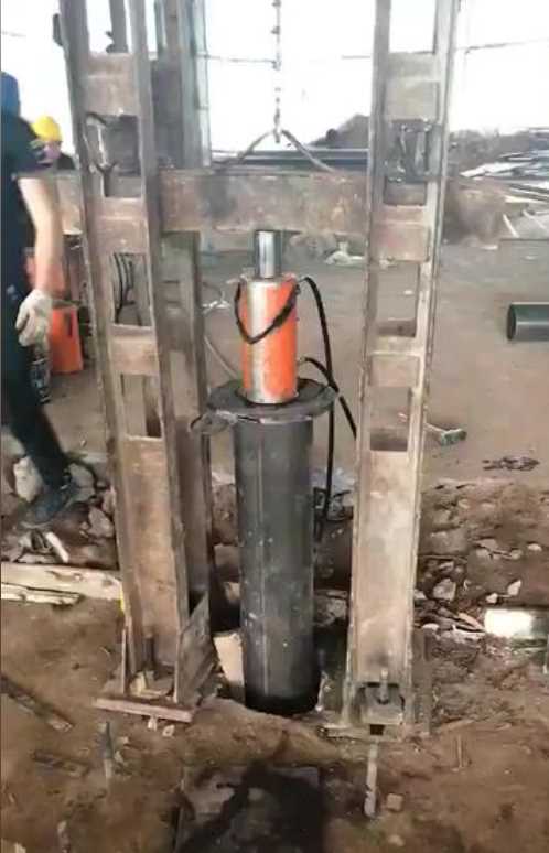 新乡原阳县钢管桩加固